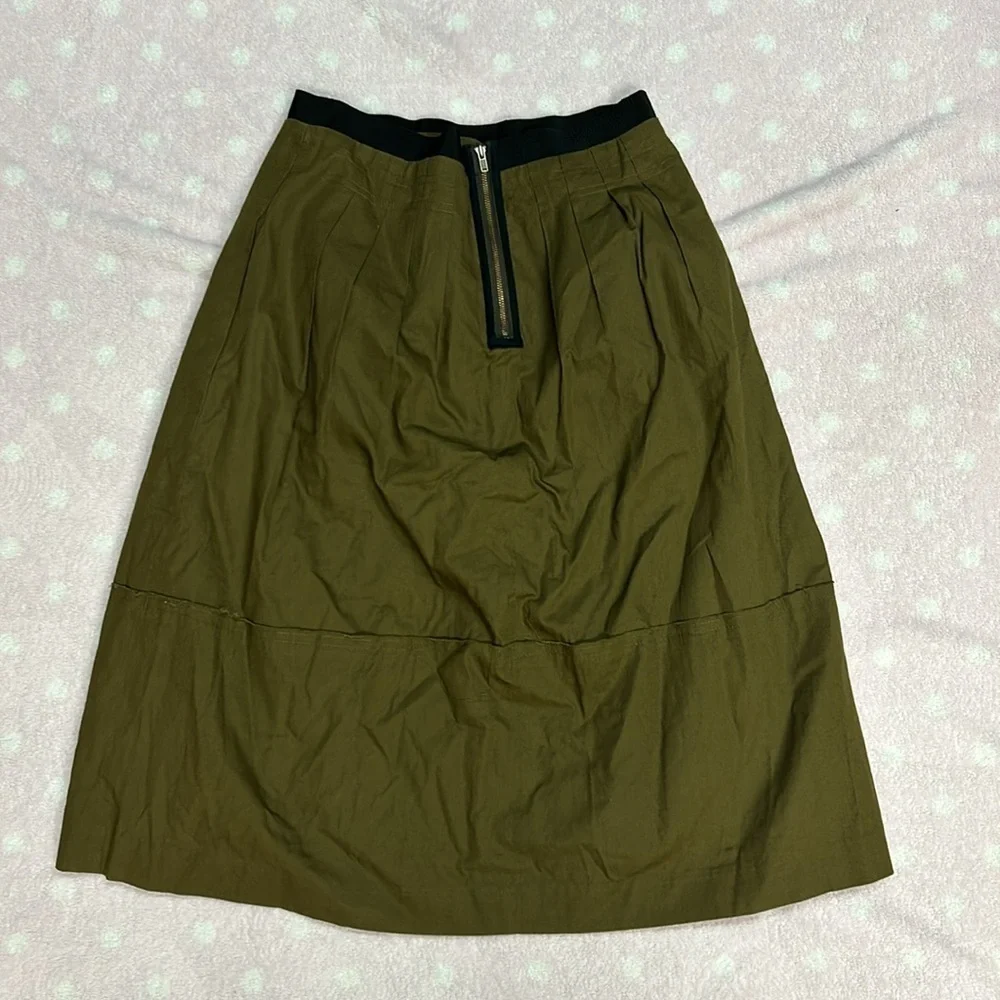 Madewell women’s pleated vintage skirt - Picture 2 of 6